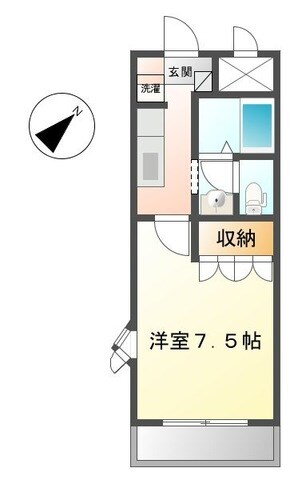 兵庫県明石市鳥羽 西明石駅 1K アパート 賃貸物件詳細