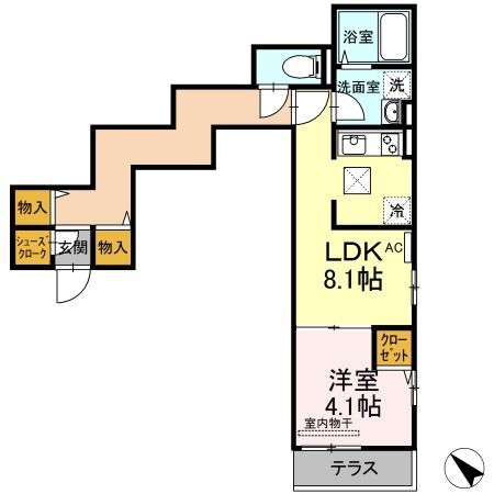 神奈川県川崎市川崎区池田１ 八丁畷駅 1LDK アパート 賃貸物件詳細