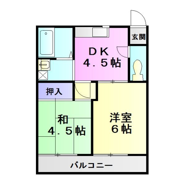 東京都町田市高ヶ坂２ 町田駅 2DK マンション 賃貸物件詳細