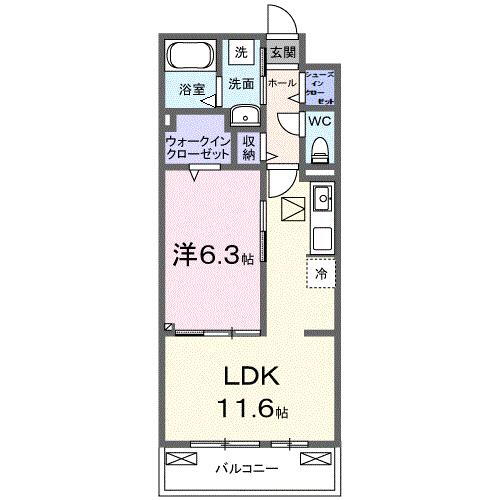 埼玉県さいたま市見沼区大字東新井 大宮駅 1LDK アパート 賃貸物件詳細