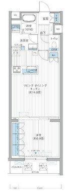 東京都新宿区富久町 曙橋駅 1LDK マンション 賃貸物件詳細