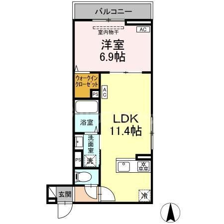 東京都足立区大谷田３ 北綾瀬駅 1LDK アパート 賃貸物件詳細