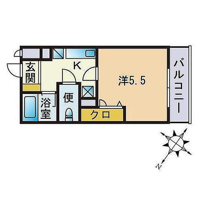 福岡県福岡市中央区白金２ 西鉄平尾駅 1K マンション 賃貸物件詳細