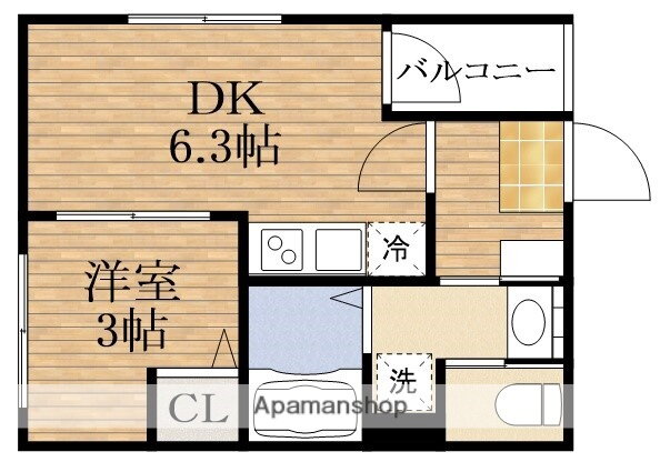 大阪府大阪市生野区中川東２ 北巽駅 1DK アパート 賃貸物件詳細
