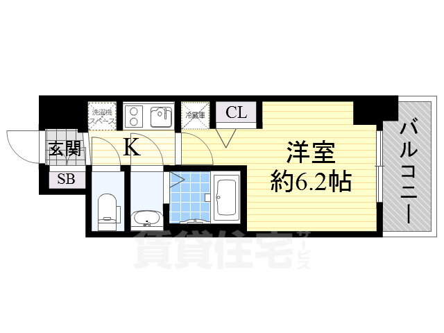 大阪府大阪市西区九条南３ 九条駅 1K マンション 賃貸物件詳細