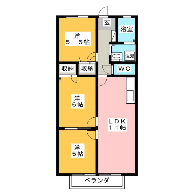 静岡県富士市入山瀬 入山瀬駅 3LDK アパート 賃貸物件詳細