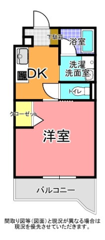 茨城県水戸市新荘３ 水戸駅 1DK マンション 賃貸物件詳細