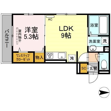 神奈川県川崎市高津区久本３ 武蔵溝ノ口駅 1LDK アパート 賃貸物件詳細