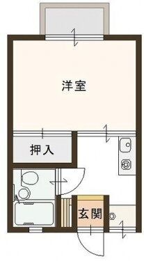兵庫県姫路市新在家中の町 姫路駅 1K アパート 賃貸物件詳細