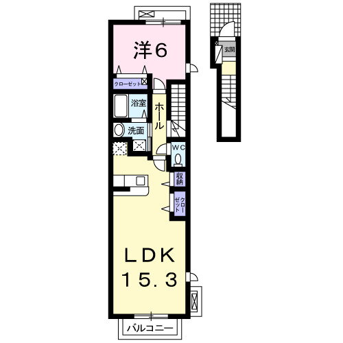 東京都町田市小山町 多摩境駅 1LDK アパート 賃貸物件詳細