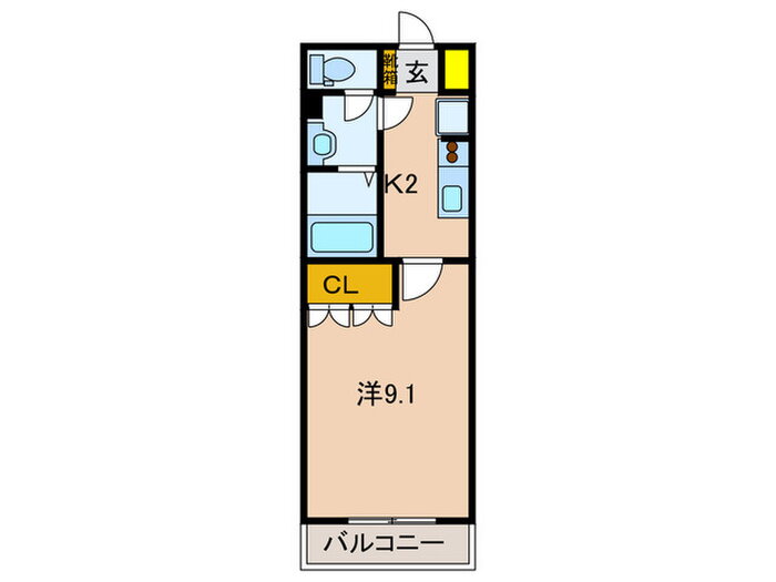 大阪府堺市美原区平尾 初芝駅 1K マンション 賃貸物件詳細