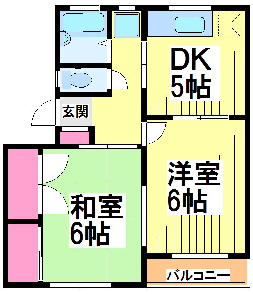 東京都狛江市中和泉５ 国領駅 2DK マンション 賃貸物件詳細