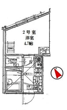 神奈川県横浜市西区中央２ 戸部駅 1K アパート 賃貸物件詳細