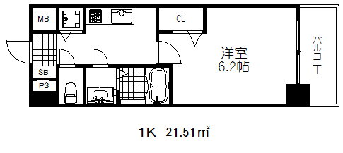 兵庫県神戸市兵庫区西出町２ 神戸駅 1K マンション 賃貸物件詳細