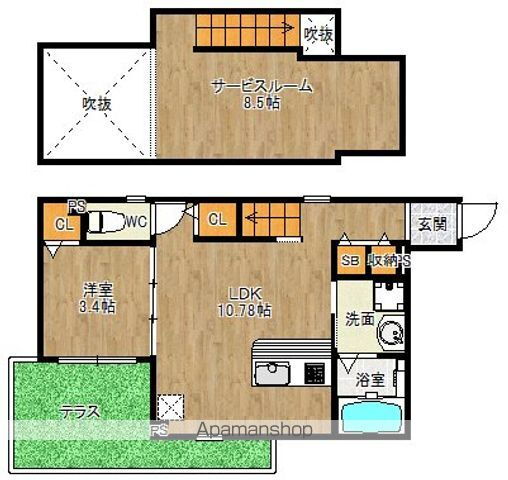 福岡県福岡市西区今宿東２ 今宿駅 1SLDK アパート 賃貸物件詳細