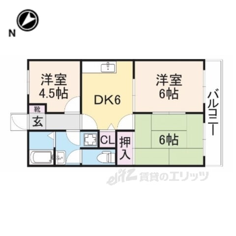大阪府東大阪市稲田本町１ 徳庵駅 3DK アパート 賃貸物件詳細