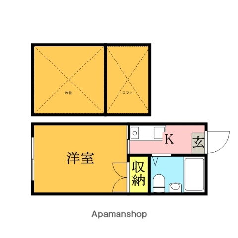 東京都小金井市本町４ 武蔵小金井駅 1K アパート 賃貸物件詳細