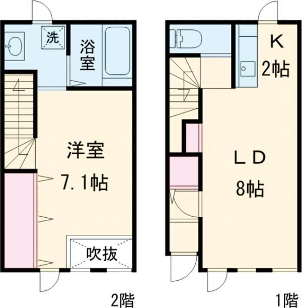 Ｂ－Ｌｏｏｍ 1階 1LDK 賃貸物件詳細