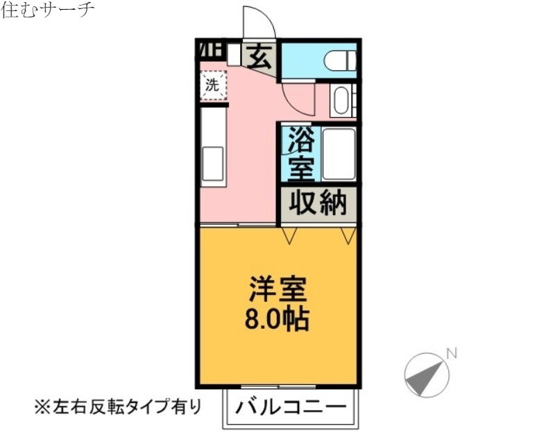 ドエル晃 2階 1K 賃貸物件詳細