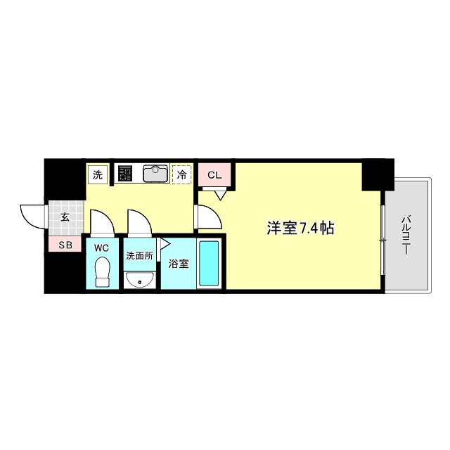 大阪府大阪市浪速区日本橋東３ 恵美須町駅 1K マンション 賃貸物件詳細