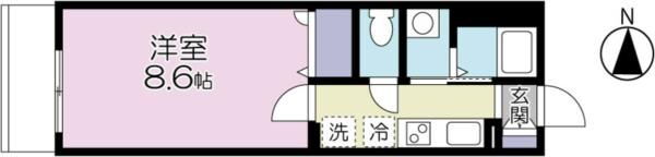 東京都葛飾区四つ木３ 四ツ木駅 1K マンション 賃貸物件詳細