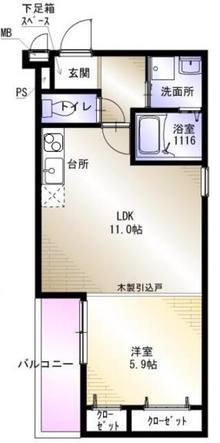 大阪府堺市北区百舌鳥梅町１ なかもず駅 1LDK アパート 賃貸物件詳細