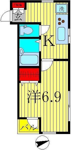 千葉県柏市南柏２ 南柏駅 1K アパート 賃貸物件詳細