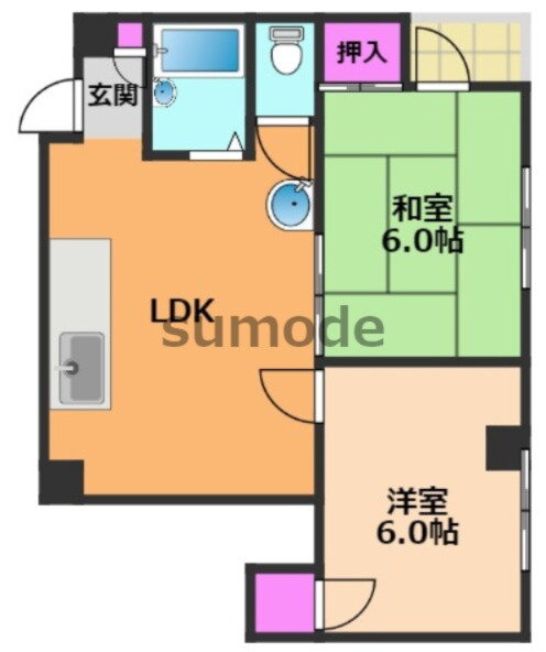 大阪府茨木市中村町 茨木市駅 2LDK マンション 賃貸物件詳細
