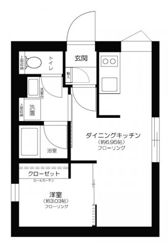 東京都新宿区山吹町 江戸川橋駅 1DK マンション 賃貸物件詳細