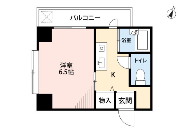 福岡県福岡市中央区白金２ 西鉄平尾駅 1K マンション 賃貸物件詳細