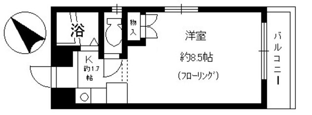 愛知県名古屋市千種区橋本町１ 名古屋大学駅 1K マンション 賃貸物件詳細