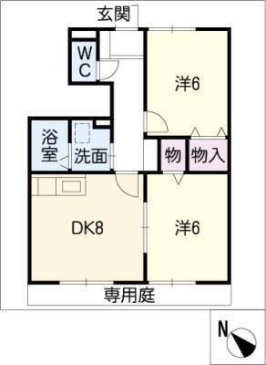 愛知県碧南市幸町１ 碧南中央駅 2DK アパート 賃貸物件詳細