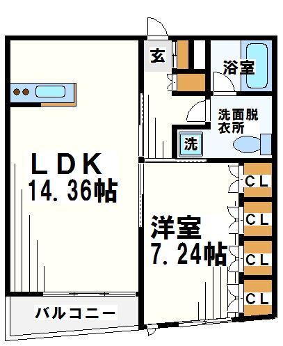 東京都調布市多摩川５ 京王多摩川駅 1LDK マンション 賃貸物件詳細