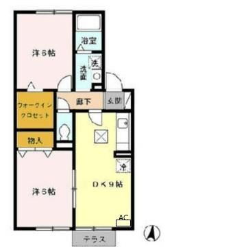 三重県津市一志町田尻 川合高岡駅 2DK アパート 賃貸物件詳細