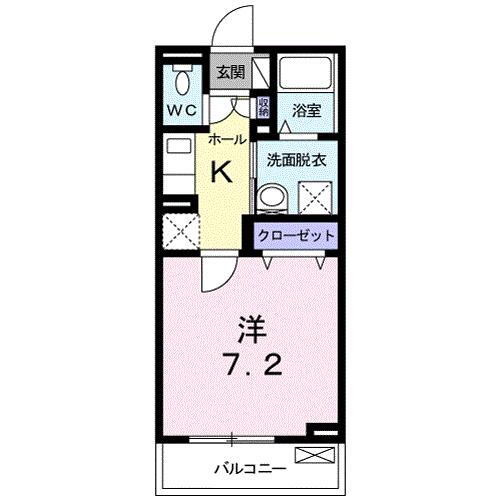 兵庫県西宮市薬師町 門戸厄神駅 1K アパート 賃貸物件詳細
