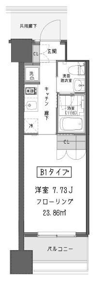 ガーデン蒲田 2階 1K 賃貸物件詳細