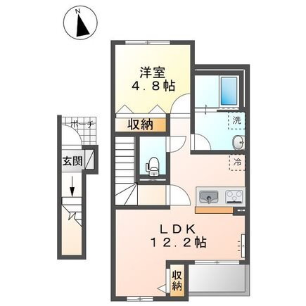 東京都八王子市小比企町 山田駅 1LDK アパート 賃貸物件詳細