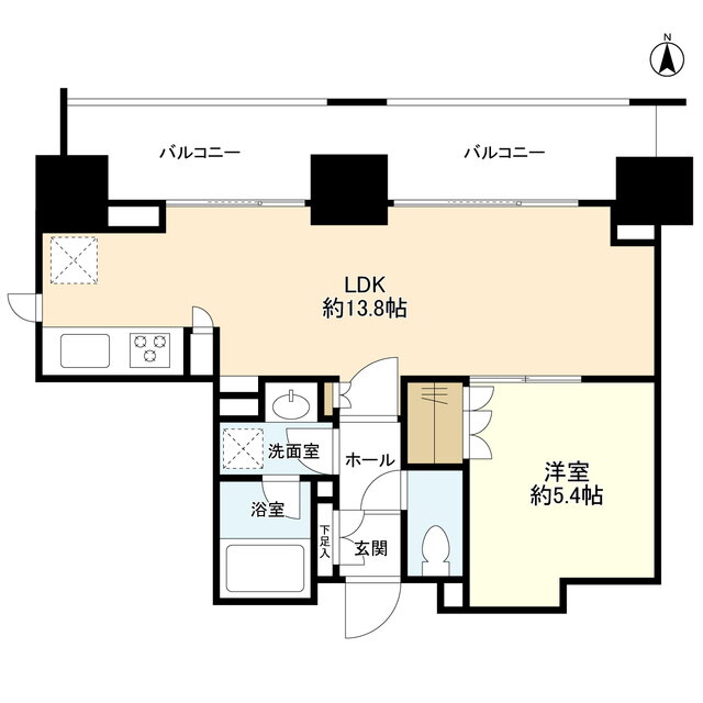 東京都大田区西蒲田７ 蒲田駅 1LDK マンション 賃貸物件詳細