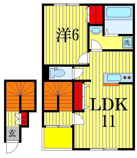 千葉県千葉市花見川区検見川町１ 新検見川駅 1LDK アパート 賃貸物件詳細