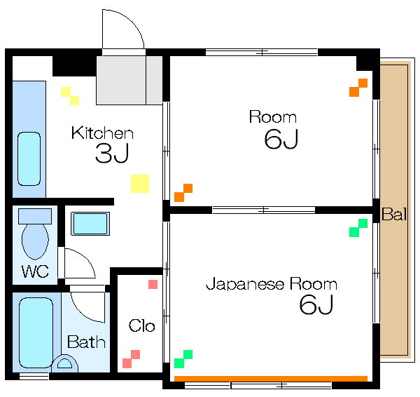 東京都江東区猿江１ 住吉駅 2K マンション 賃貸物件詳細