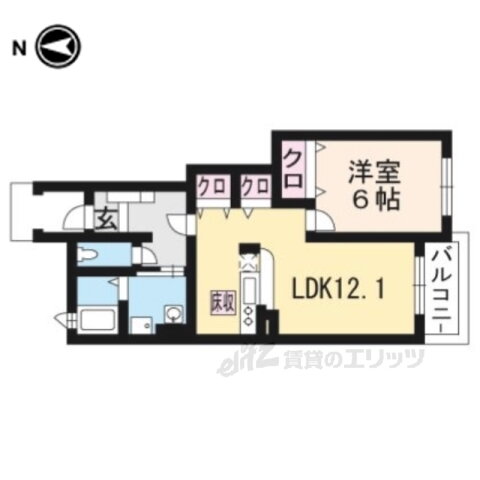 滋賀県栗東市上砥山 手原駅 1LDK アパート 賃貸物件詳細