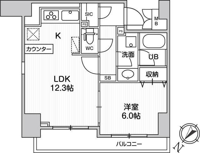 東京都中央区日本橋浜町２ 浜町駅 1LDK マンション 賃貸物件詳細