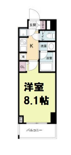 大阪府大阪市西区北堀江２ 西大橋駅 1K マンション 賃貸物件詳細