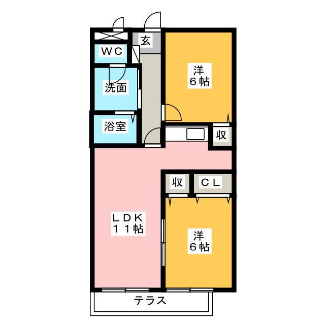 愛知県一宮市中島通４ 2LDK マンション 賃貸物件詳細