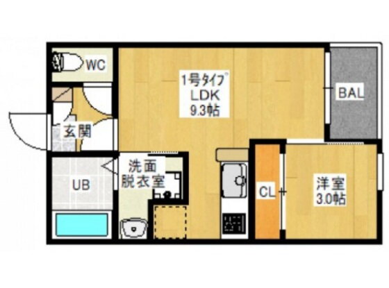 岡山県岡山市北区北長瀬表町３ 北長瀬駅 1LDK アパート 賃貸物件詳細