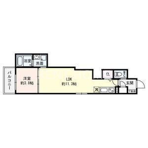 大阪府東大阪市本町 瓢箪山駅 1LDK アパート 賃貸物件詳細