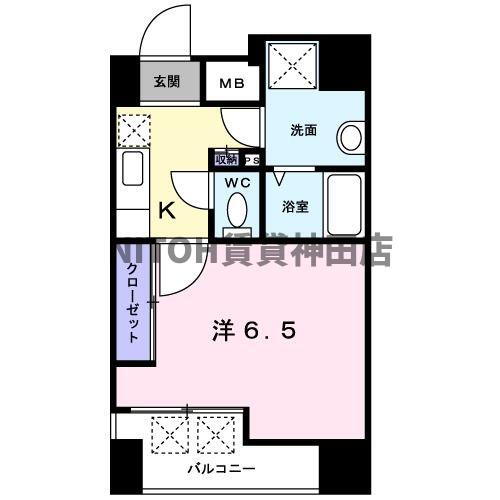 東京都千代田区岩本町３ 秋葉原駅 1K マンション 賃貸物件詳細