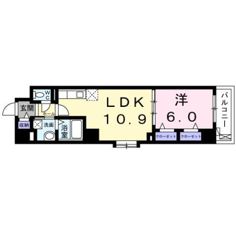 スピカコンフォート 4階 1LDK 賃貸物件詳細