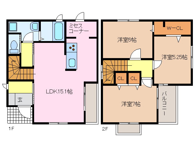 ＢＴ－ＨＯＵＳＥＩＩ 3LDK 賃貸物件詳細