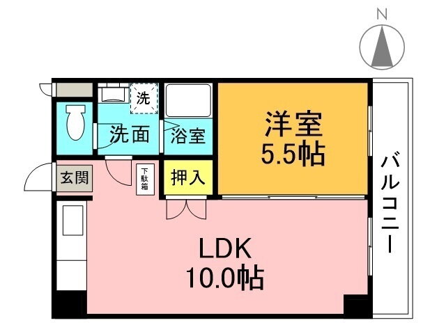 福島県郡山市亀田２ 郡山富田駅 1LDK マンション 賃貸物件詳細